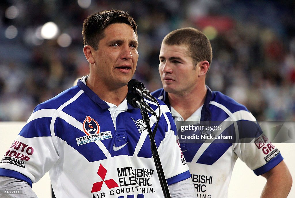 NRL Grand Final - Bulldogs v Roosters
