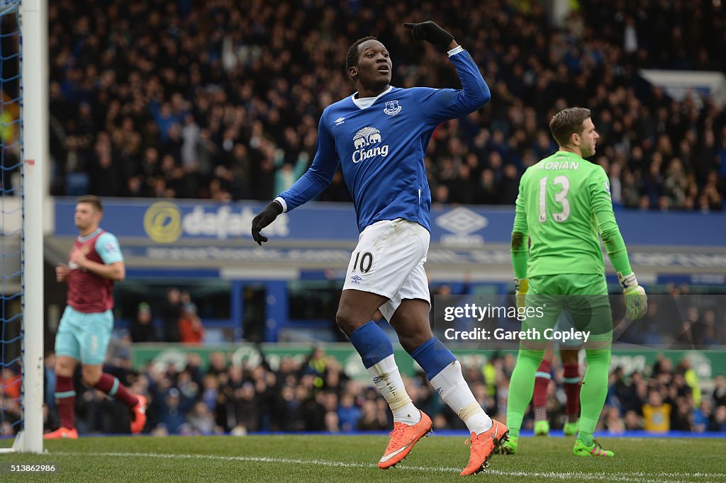 Everton v West Ham United - Premier League