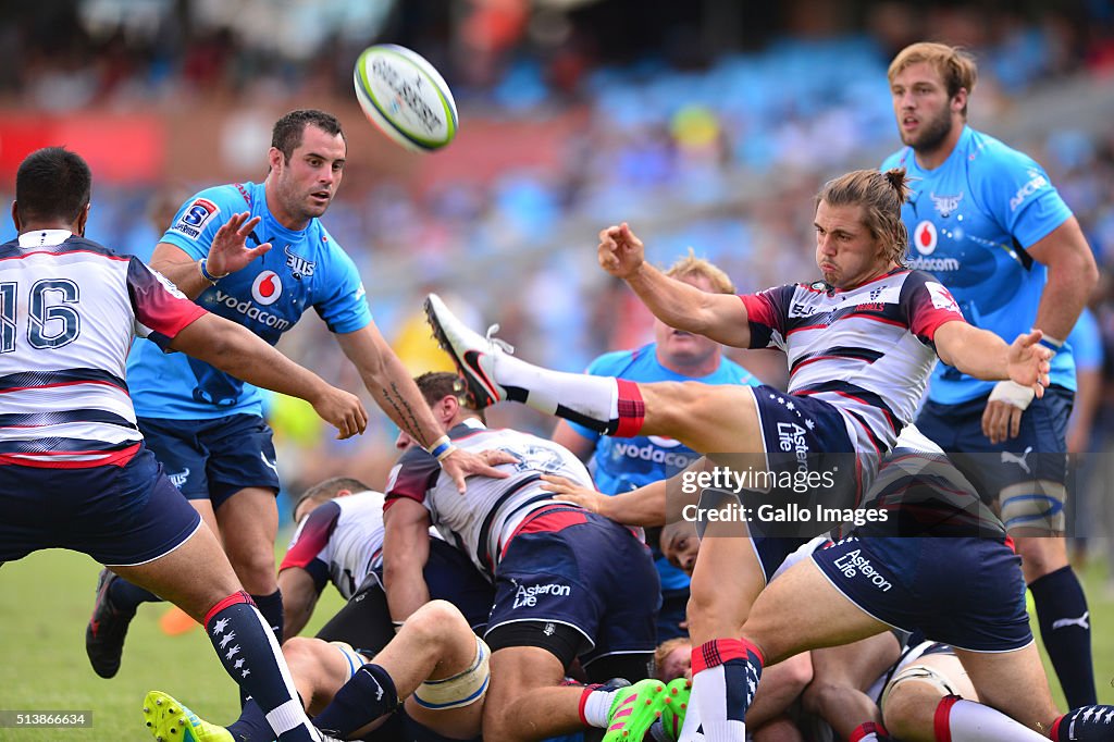 Super Rugby Rd 2 - Bulls v Rebels