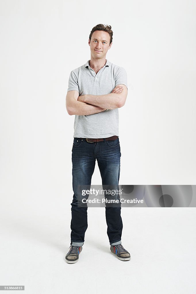 Portrait of man