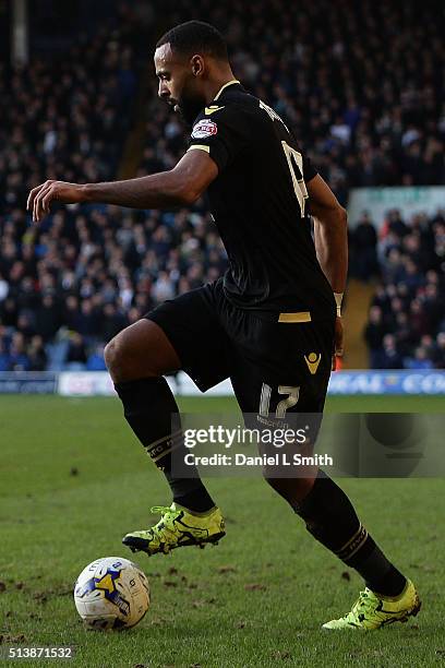 Liam Trotter of Bolton Wanderers FC during the Sky Bet Championship League match between Leeds United and Bolton Wanderers, at Elland Road Stadium on...