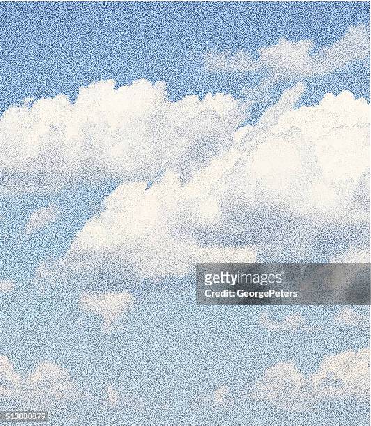 cloudscape - daydreaming stock illustrations