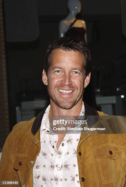 Actor James Denton attends the Desperate Housewives Premiere Party on October 3, 2004 at Barney's, in Beverly Hills, CA.