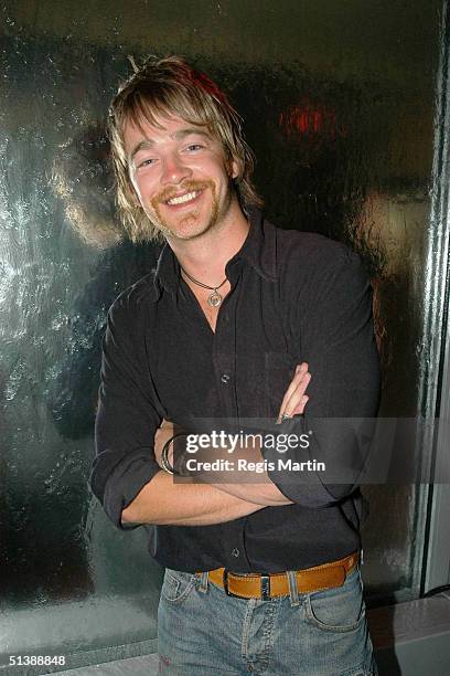 Brodie Young at the opening of the Hugo Lounge night club on trendy Chapel Street in South Yarra, Melbourne, Victoria, Australia. )Photo by Regis...