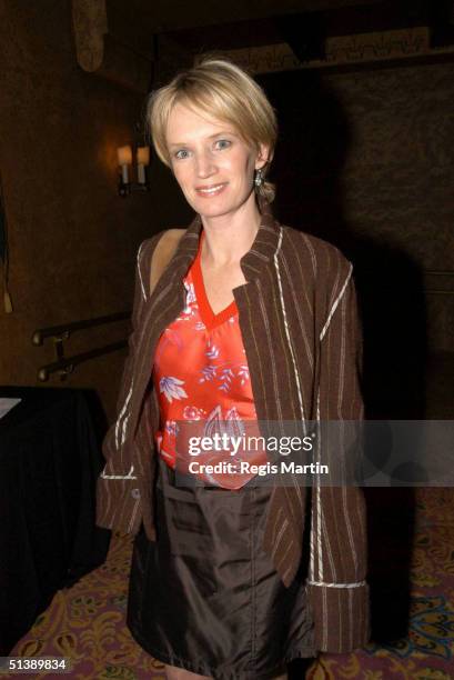 Jane Turner at the opening of the musical 'We Will Rock You', at the Regent theatre in Melbourne, Victoria, Australia. .