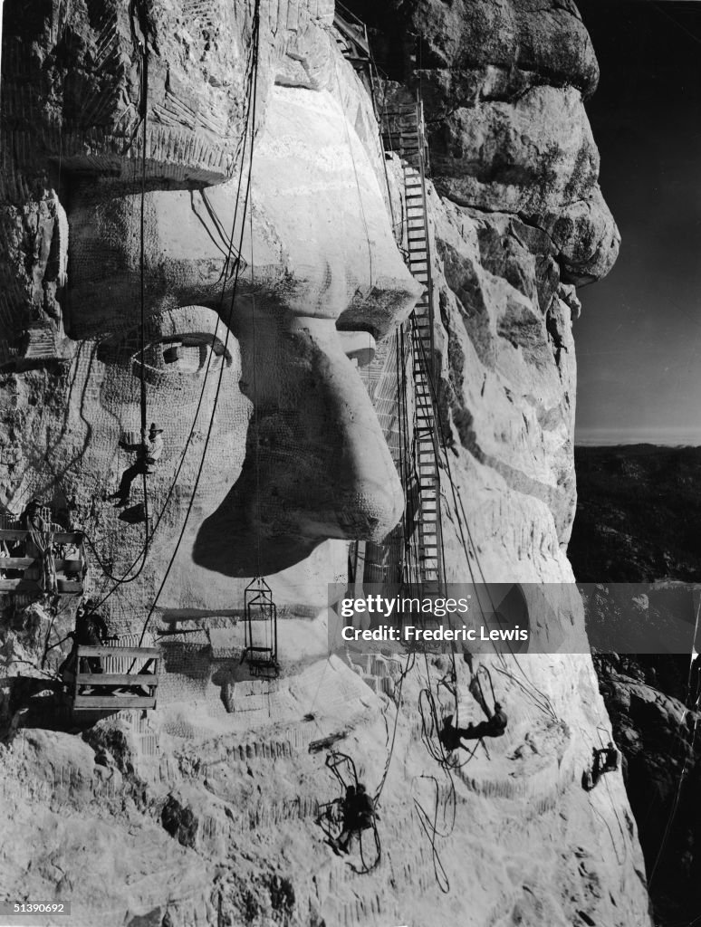 Carving Lincoln's Head