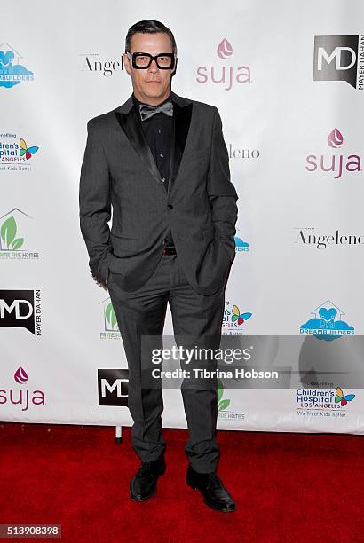 Massi Furlan attends The Dream Builders Project 3rd Annual 'A Brighter Future For Children' Charity Gala at Taglyan Cultural Complex on March 3, 2016...