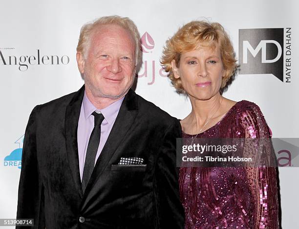 Don Most and Morgan Most attend The Dream Builders Project 3rd Annual 'A Brighter Future For Children' Charity Gala at Taglyan Cultural Complex on...