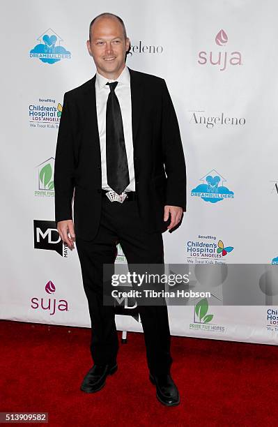 Sean Patrick Murphy attends The Dream Builders Project 3rd Annual 'A Brighter Future For Children' Charity Gala at Taglyan Cultural Complex on March...