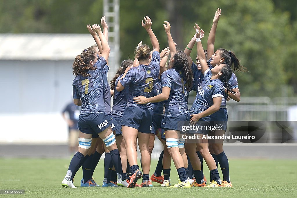International Womens Rugby Sevens - Aquece Rio Test Event for the Rio 2016 Olympics