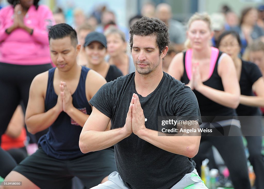 Launch Of Fitbit Local Free Community Workouts In Los Angeles At The Santa Monica Pier