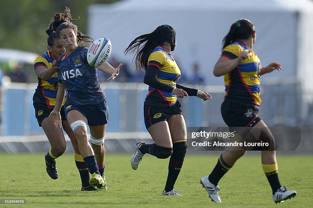International Womens Rugby Sevens  - Aquece Rio Test Event for the Rio 2016 Olympics