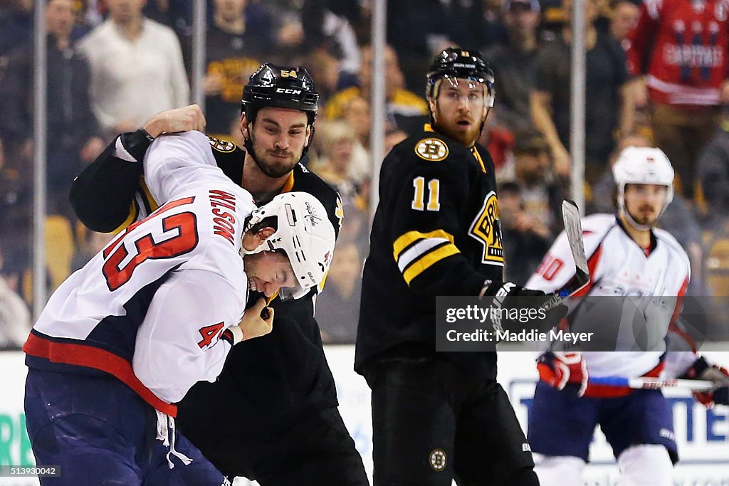 Washington Capitals v Boston Bruins