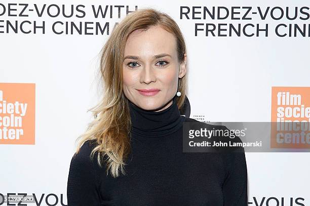 Diane Kruger attends "Disorder", 2016 Rendez-Vous with French Cinema at Furman Gallery on March 5, 2016 in New York City.