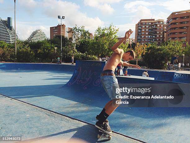 Urban skater in the park