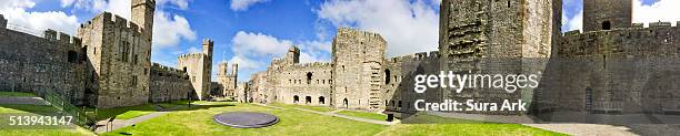 Caernarfon Castle, Wales, UK taken on 8/9/2014.