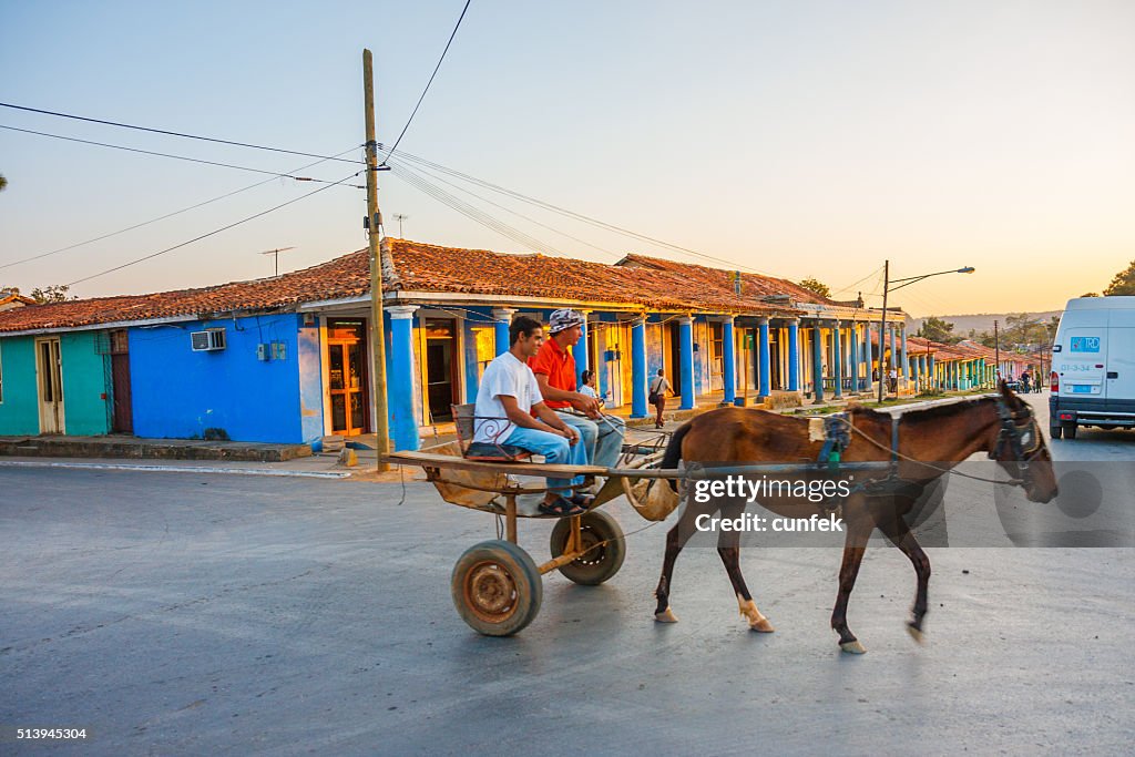 Carriage in Vinales Cuba