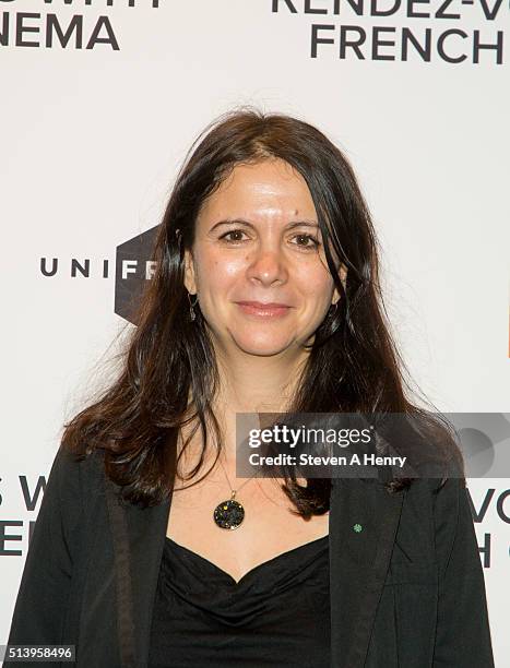 Associate Director Programming Florence Almozini attends the 2016 Rendez-Vous with French Cinema - at Furman Gallery on March 5, 2016 in New York...