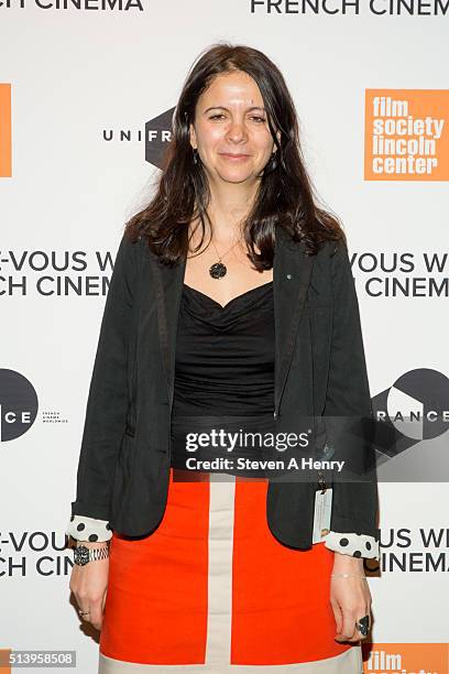 Associate Director Programming Florence Almozini attends the 2016 Rendez-Vous with French Cinema - at Furman Gallery on March 5, 2016 in New York...