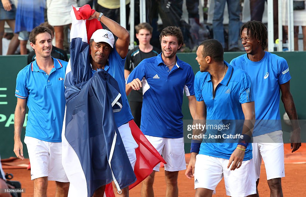 France v Canada - Davis Cup World Group First Round