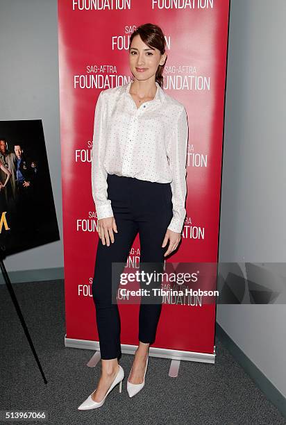 Bree Turner attends the SAG-AFTRA Foundation Conversations with the 'Grimm' cast at SAG-AFTRA Foundation on March 5, 2016 in Los Angeles, California.