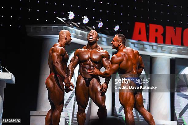 Cedric McMillan onstage at the Arnold Sports Festival 2016 on March 5, 2016 in Columbus, Ohio.
