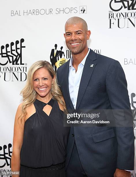 Shane Battier and Heidi Ufer attends Destination Fashion 2016 to benefit The Buoniconti Fund to Cure Paralysis, the fundraising arm of The Miami...