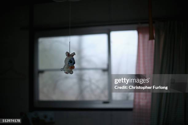 The elements and nature take over homes and businesses inside the radiation exclusion zone close to the devastated Fukushima Daiichi Nuclear Power...