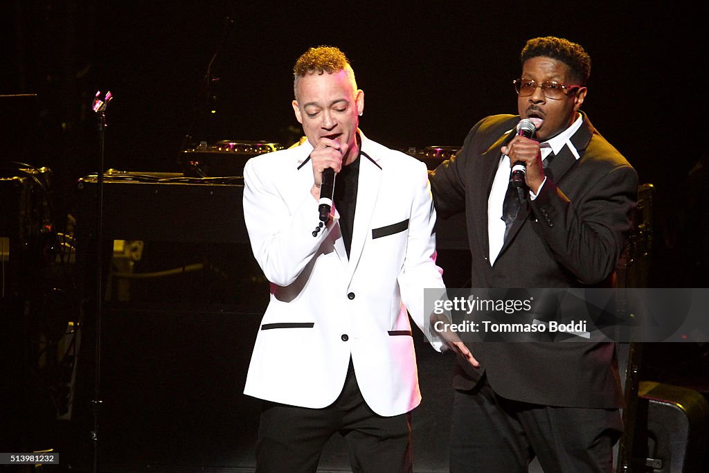 Christphor Martin Rapper Rapper Christopher Reid and Christopher Martin of Kid 'n Play perform ...