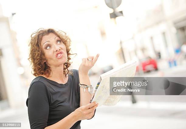 attractive mature woman traveling in italy - gorizia stock pictures, royalty-free photos & images
