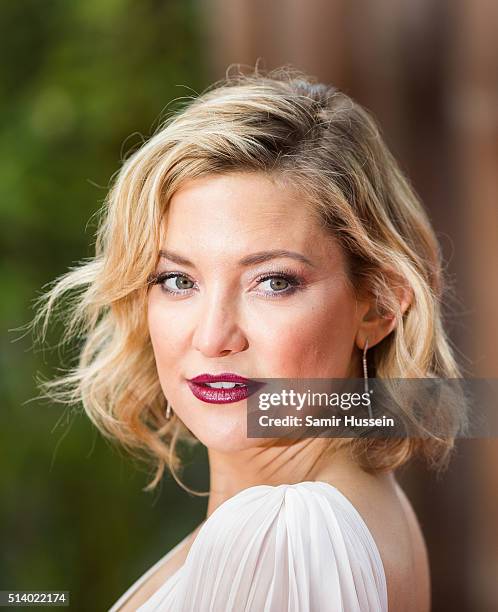 Kate Hudson arrives for the european premiere of 'Kung Fu Panda 3' at Odeon Leicester Square on March 6, 2016 in London, England.