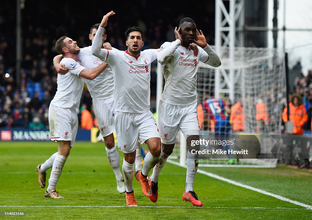 Crystal Palace v Liverpool - Premier League