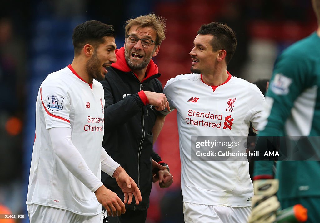 Crystal Palace v Liverpool - Premier League