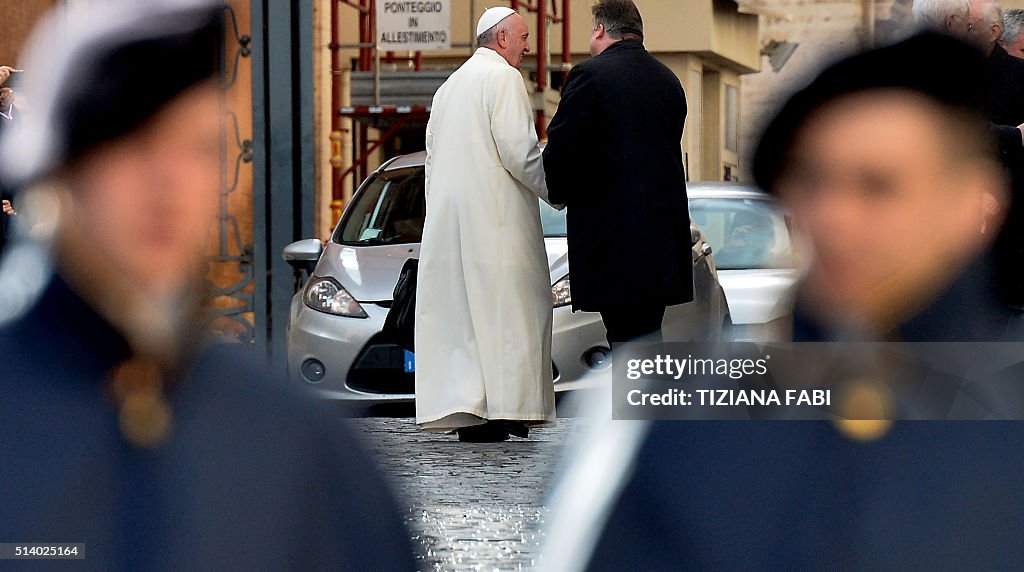 VATICAN-POPE-ARICCIA