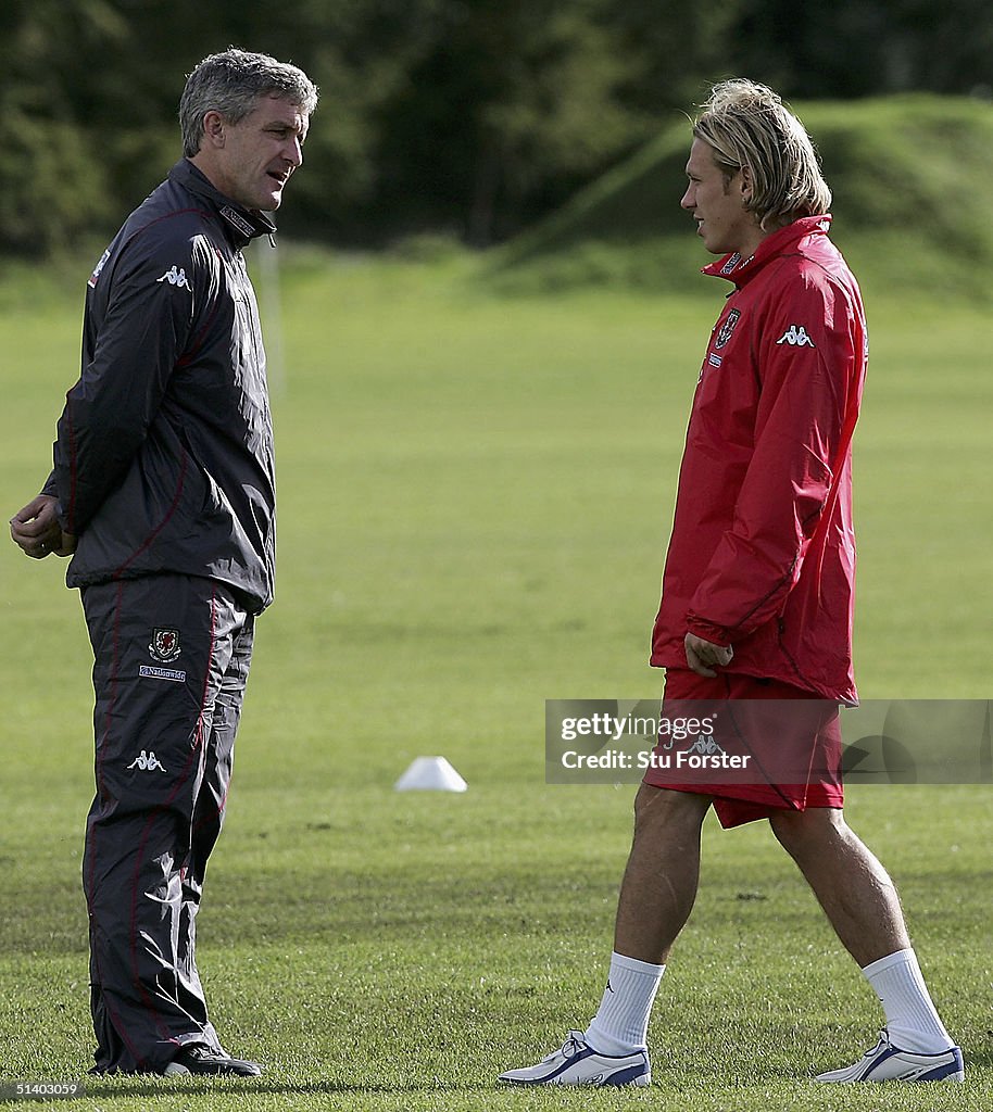 Wales Football Training