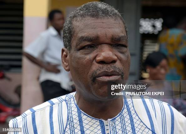 Head of the National Electoral Commission Emmanuel Tiando speaks