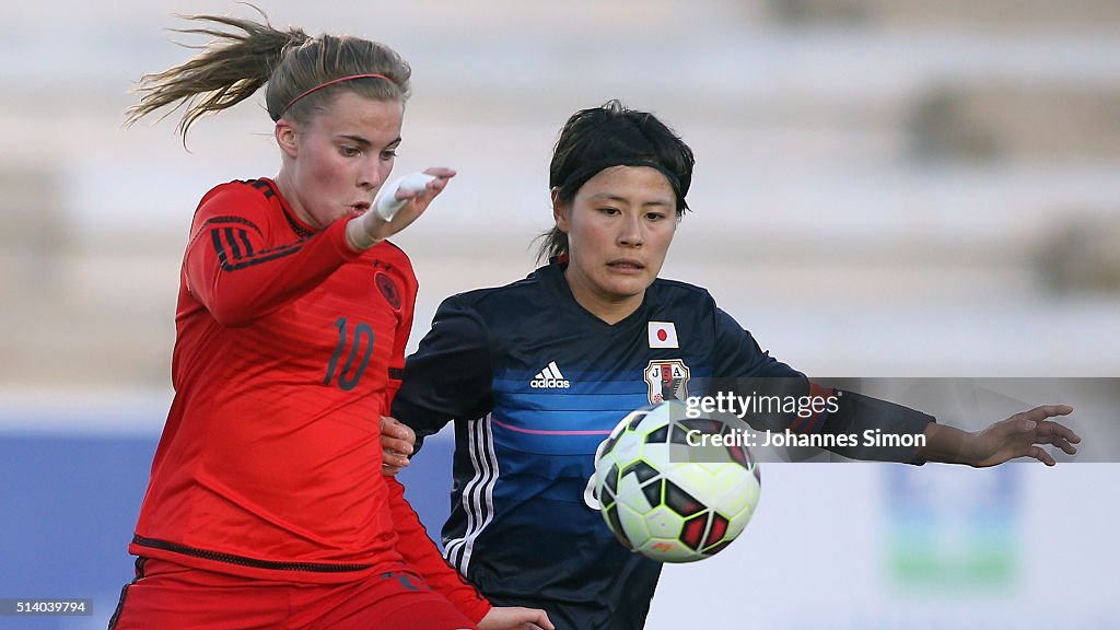 Germany U20 Women's v Japan U23 Women's - WU23 Tournament 2016