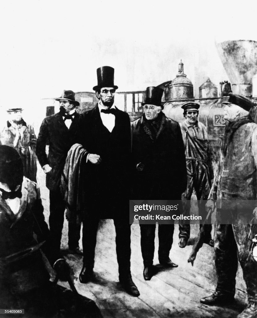 President-Elect Lincoln Arrives In Washington