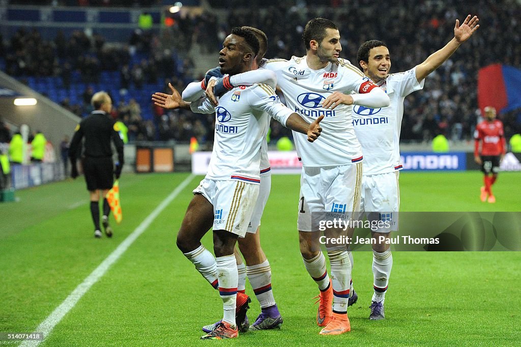 Olympique Lyonnais v EA Guingamp - Ligue 1