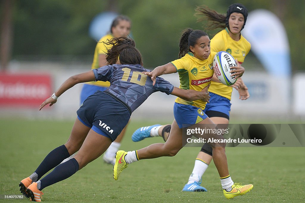 International Womens Rugby Sevens  - Aquece Rio Test Event for the Rio 2016 Olympics