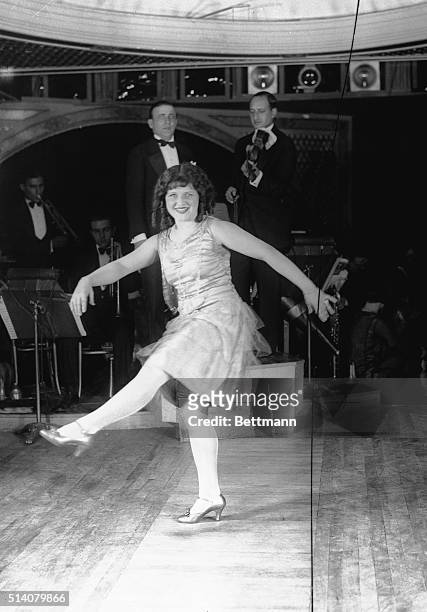 Harriet Fowler wins the "Charleston Contest" in the 1920's.