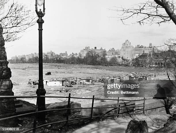 Hooverville in Central Park