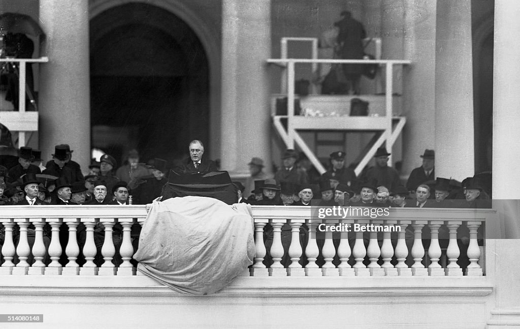 Inauguration of President Franklin D. Roosevelt in 1937