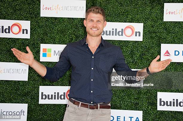 Actor Travis Van Winkle hosts the 2nd Annual LoveLife Fundraiser to support buildOn at the Microsoft Lounge on March 6, 2016 in Venice, California.