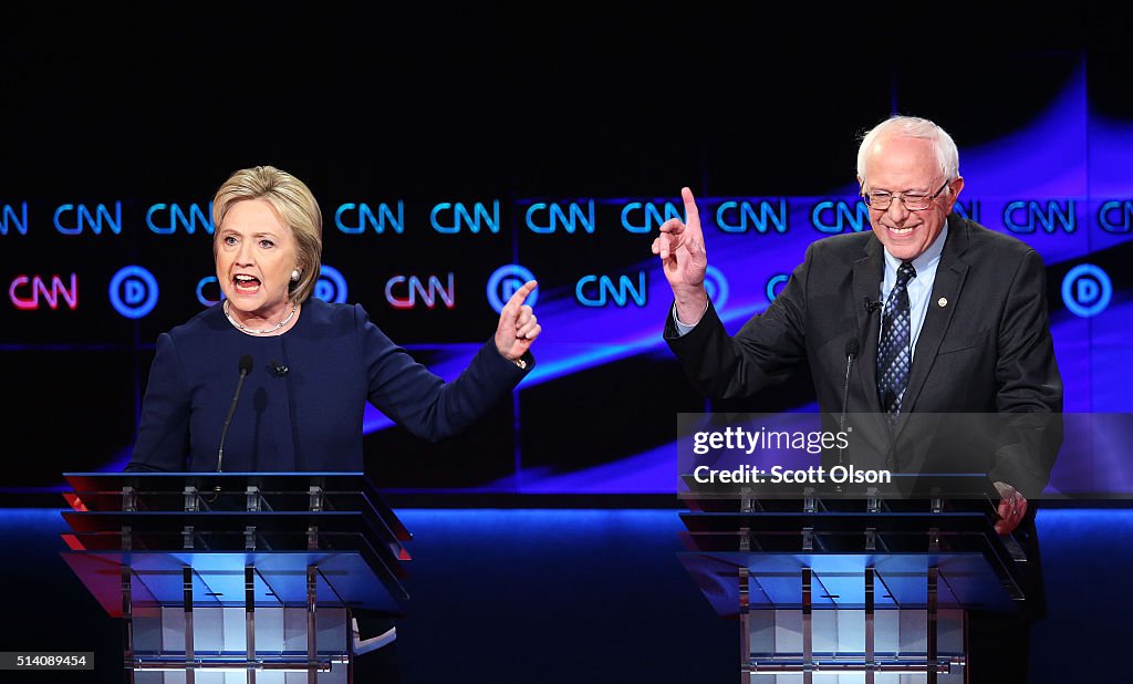 Democratic Presidential Candidates Debate In Flint