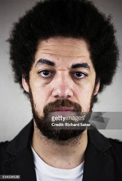 Songwriter and producer Danger Mouse is photographed for the Observer on November 6, 2015 in London, England.