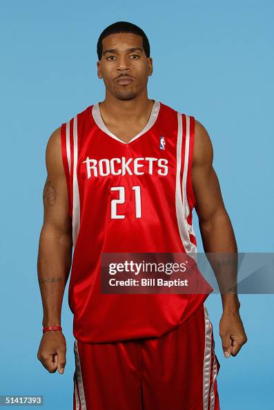 Jim Stack Rockets Jim Jackson of the Houston Rockets poses for a portrait during NBA ...