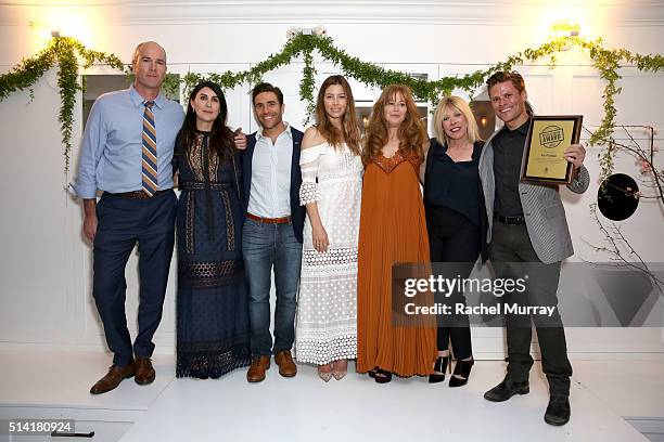 Sierra Club Executive Director Michael Brune, Au Fudge Designer Estee Stanley, Au Fudge Business Partner Joey Gonzalez, Au Fudge Owners Jessica Biel...