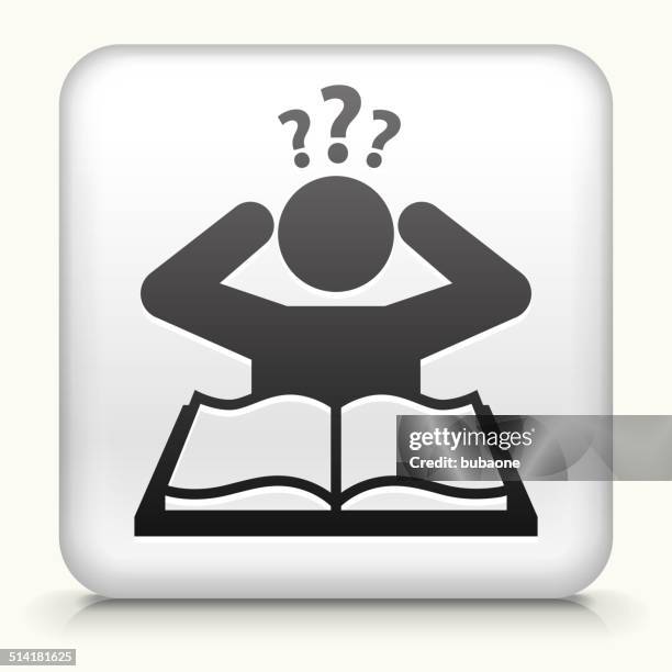 Why Confusing Button Square Button With Confused Learning High-Res Vector Graphic - Getty Images