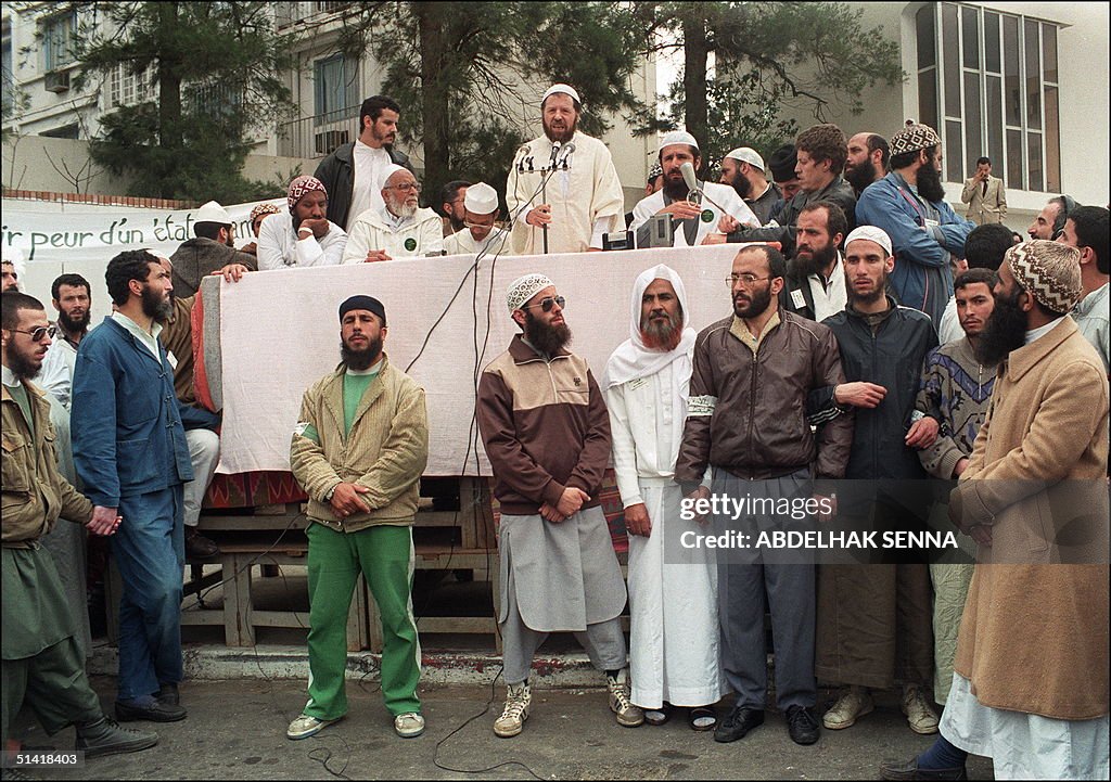 Algerian founders of the Islamic Salvation Front (